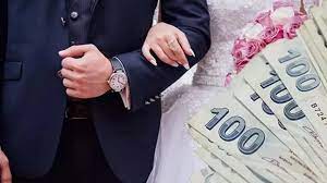 Evlenecek gençlere 150 bin lira faizsiz kredi