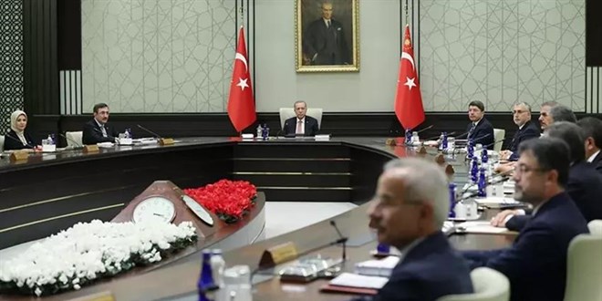 Kabine toplantısı sonrası açıklama