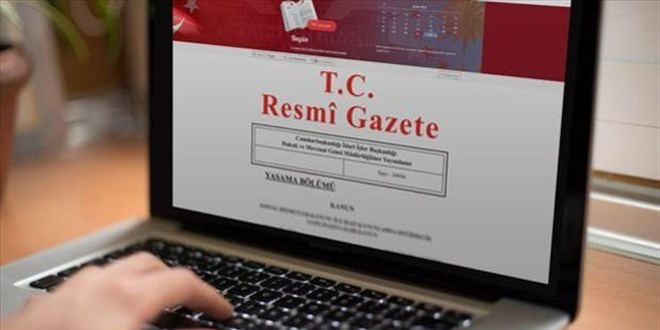 Resmi Gazete'de bugün (20.08.2026)