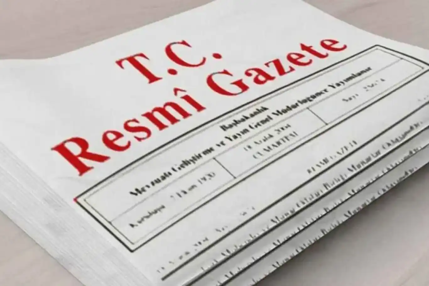 Resmi Gazete'de bugün ( 09.03.2026)