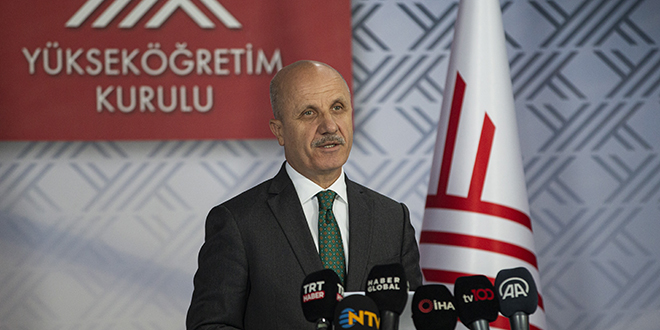 YÖK Başkanı Özvar'dan üniversitelere öğrenciler için çağrı